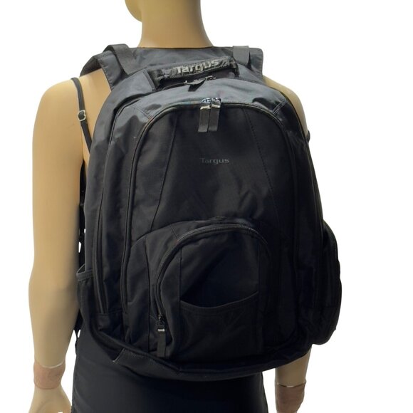 Targus Groove Black Laptop Backpack Multiple Compartments & Adjustable Straps - Picture 11 of 11